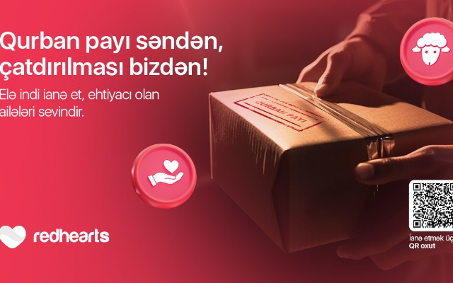 Qırmızı Ürəklər Fondu “Qurban payı” aksiyasınastart verir